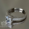 0.83ct Princess Cut Diamond Engagement Ring - 02US74